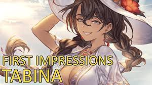 Granblue Fantasy】First Impressions on Tabina (Summer ver.) - YouTube