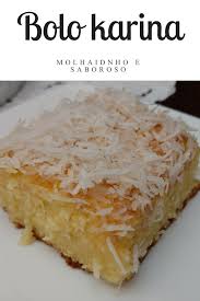 Calda De Côco Para Bolo Simples Bolo Karina Um Bolo Delicioso Com Uma Calda De Acucar Leite E Coco Ralado De Babar Bolo Bolocaseiro Receitas Bolo Cobertura De Coco