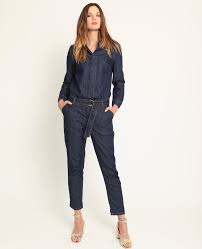 Achetez en toute confiance et sécurité sur ebay! Combinaison En Jean Bleu Fonce 140827682a06 Pimkie
