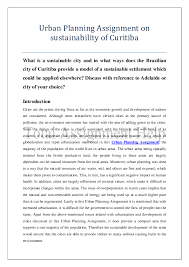 In 2005, she returned to sandia with a much broader perspective, first on assignment to the department of homeland security and then to lead the program development for a new fuels from sunlight effort. Pdf Urban Planning Assignment On Sustainability Of Curitiba Samantha Williams Academia Edu