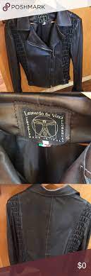 Vera Pele Leonardo Da Vinci Leather Jacket Leather Jacket How To Wear Leather