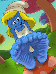 Smurfette Feet by ReSi_ViRus -- Fur Affinity [dot] net
