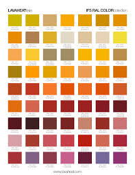 Collections Colorpop Ral Color Charts Lava Heat Italia