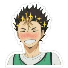 Haikyuu Yu Nishinoya Sticker In 2020 Anime Stickers Haikyuu Wallpaper Noya Haikyuu