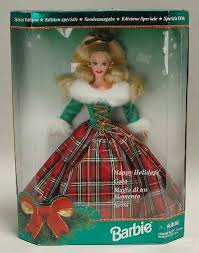 Happy Holidays Gala Barbie 1995 Happy Holidays Barbie Barbie Dress Barbie