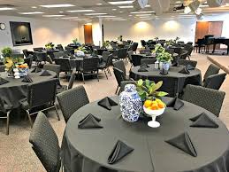 Blue And White Banquet Table Centerpieces Banquet Table Decorations Banquet Tables Banquet