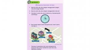 Maka, jarak antara kedua jarum adalah 2 angka. Soal Dan Jawaban Sd Kelas 1 2 3 4 5 6 Bdr Di Tvri Selasa 19 Januari 2021