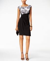Connected Petite Asymmetrical Cocktail Dress Macys Com Dressy Fashion Dresses Connected Dress