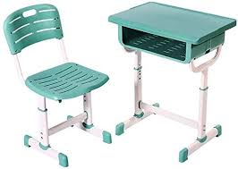 Hdhua Decoration Furniture Blue Children Study Table Adjustable Kids Desk And Chair Set For Boys G In 2020 Childrens Desk And Chair Desk And Chair Set Kids Study Table