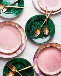 Vaisselle Facon Marbre Handmade Home Tableware Dinnerware