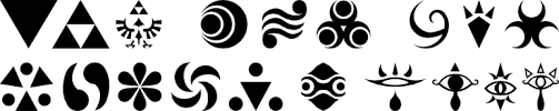 Jsl ancient font characters are listed below. Zelda Fonts Zelda Universe