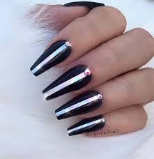 Now they are probably on the peak. 21 Bold And Edgy Black Coffin Nails Stayglam