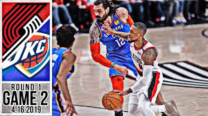 Portland controlled throughout until they just started to lose the tether late in the. Portland Trail Blazers Vs Okc Thunder Full Game Highlights Game 2 2019 Nba Playoffs Youtube