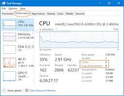 4 Ways To Find Number Of Cores In Your Cpu On Windows 10 | Password Recovery