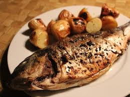 Fisch Im Backofen Von Kerasmata Chefkoch Rezept Fisch Im Backofen Portionen Lebensmittel Essen