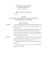 Download & view sk sopir ambulans.docx as pdf for free. Sk Ambulance