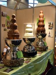 Chocolate Fountain Syrup Delicious Memories Of The Salon Du Chocolat Paris Insights The Chocolate Fountains Delicious Chocolate Cheese