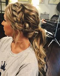 Prom Hair Ponytail Updo Braid Prom Ponytail Hairstyles Braided Prom Hair Prom Hairstyles Updos