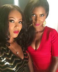 A little #FBF with my boo @denise_boutte who I miss and love dearly. One by  ourself is 😜 but both of us together?? 🤪🤯🥰🤣 One day we'll work