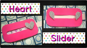 Create a card that bursts open — literally! How To Make Heart Slider Card For Valentines Day Boyfriend Anniversary Explosion Box Cards Youtube