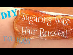 diy sugaring wax recipe and tutorial