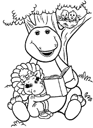 Free Printable Barney Coloring Pages For Kids Birthday Coloring Pages Dinosaur Coloring Pages Cartoon Coloring Pages