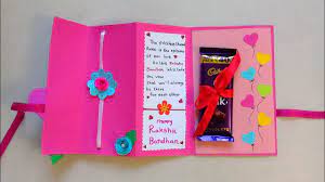 Handmade rakshabandhan card idea, handmade rakhi card, diy card, diy greeting card, diy rakhi card,super easy and. Diy Handmade Rakshabandhan Card How To Make Card For Rakhi Youtube