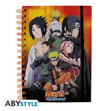 Ilustratiile reprezinta oameni surprinsi in diferite activitati specifice meseriilor lor sau oameni costumati conform unei meserii. Caiet A5 Naruto Shippunden Konoha Group Aby Style