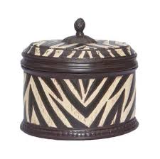 Zebra Print Decorative Box 3