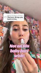 Take me back in time with Roll On LipGloss 🛼💋