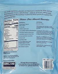Almond flour or almond meal: Costco Kirkland Signature Almond Flour