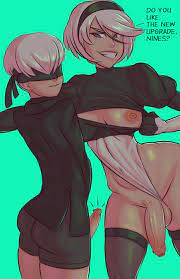 DO YOU LIKE THE NEW UP6RADE, NINES?  2B(YoRHa) :: 9S(YoRHa) :: yorha no.9  type s :: YoRHa No. 2 Type B :: NieR Automata :: Full-Package Futa :: NieR  Automata Porn ::