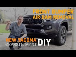 But you can make the ride more enjoyable by shopping the extensive selection of 2017 toyota tacoma accessories from autoanything. 3rd Gen Toyota Tacoma 2016 Chin Strap Air Dam Removal Youtube