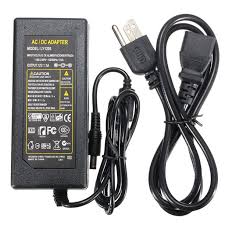 Ac Dc 12v 5a 60w 5050 3528 Led Power Supply Adapter Charger Led Light Strip Light Cctv Camera Walmart Com Walmart Com