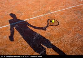 Tennis explorer provides online tennis statistics from wta & atp tour, world tennis players rankings, tennis results, forum, tennis picks and much more. Schatten Eines Tennis Spieler In Aktion Auf Einem Lizenzfreies Bild 19165001 Bildagentur Panthermedia