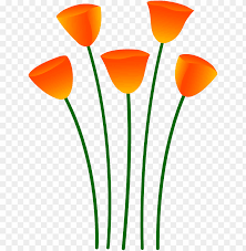 Yellow sunflowers on vase during daytime. Single Flower In Vase Clip Art Orange Flowers Png Image With Transparent Background Toppng