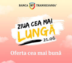 Astfel va fi ziua cea mai scurtă şi noaptea cea mai lungă a anului. SolstiÈ›iul De VarÄƒ Vine Cu 15 Ore De Shopping Bancar Online Discounturi La Credite Si Puncte Star Cadou De La Banca Transilvania Stiri Bancare