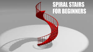Roll the hand truck backward to the stairs, stand on the first step, lean the dolly toward you, and pull it up. How To Create Spiral Stairs In Blender 2 8 Tutorial Youtube