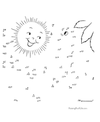 If the dots are labeled using letters, small children learn the alphabet. Dot To Dot Printables