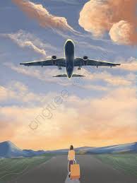 Carretera Ficticia Pintada A Mano De La Vida Real Tirando De Una Maleta De Viaje Festival Aeronave Aeropuerto Imagen De Ilustracion En Pngtree Libres De Der Image Illustration Travel Posters Travel