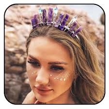 Las mejores ofertas en Tiaras y diademas de novia púrpura Diadema