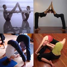 8 Partner Poses That Stretch Your Hamstrings Partner Yoga Yoga For Kids Partner Stretches