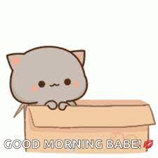 Peachcat Cute Gif Peachcat Cute Couple Discover Share Gifs Cute Gif Cute Good Morning Gif Cute Love Cartoons