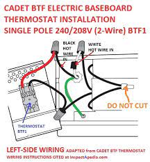 However your connections may seem a little different on the thermostat itself. Line Voltage Thermostats For Heating Cooling