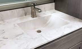 Cultured marble & granite bathroom vanity countertops. Cultured Marble Vs Marble What S The Difference