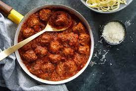 Turkey Meatballs In Tomato Sauce Recipe Recipe Turkey Meatballs Recipes Tomato Sauce Recipe