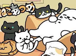 Look At This Landscape Picture That I Found This Would Make A Super Kawaii Laptop Background Nekoatsume Neko Atsume Wallpaper Neko Atsume Neko