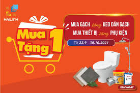 KHUYẾN MẠI] Mua gạch tặng keo dán gạch - Mua Thiết bị vệ sinh tặng phụ kiện
