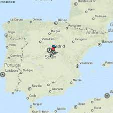 Stadtplan · satellitenbilder · satellitenbilder mit straüennamen · gelände. Karte Von Madrid Spanien Breiten Und Langengrad Kostenlose Karten Wo Ist