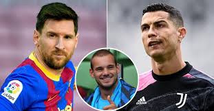 Wesley sneijder is a dutch professional footballer who plays as a midfielder for previously the netherlands national team. Wesley Sneijder Claims He Could Have Been As Good As Messi And Ronaldo